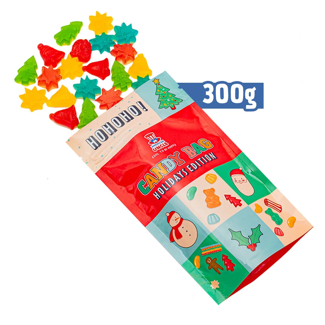 Candy mix Édition des Fêtes, sachet de bonbons gélifiés de 300g