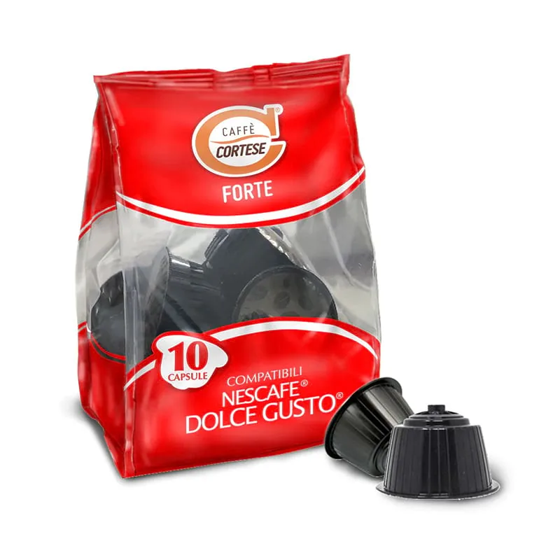 Caffè Cortese miscela Deciso - Capsule Nescafè Dolce Gusto