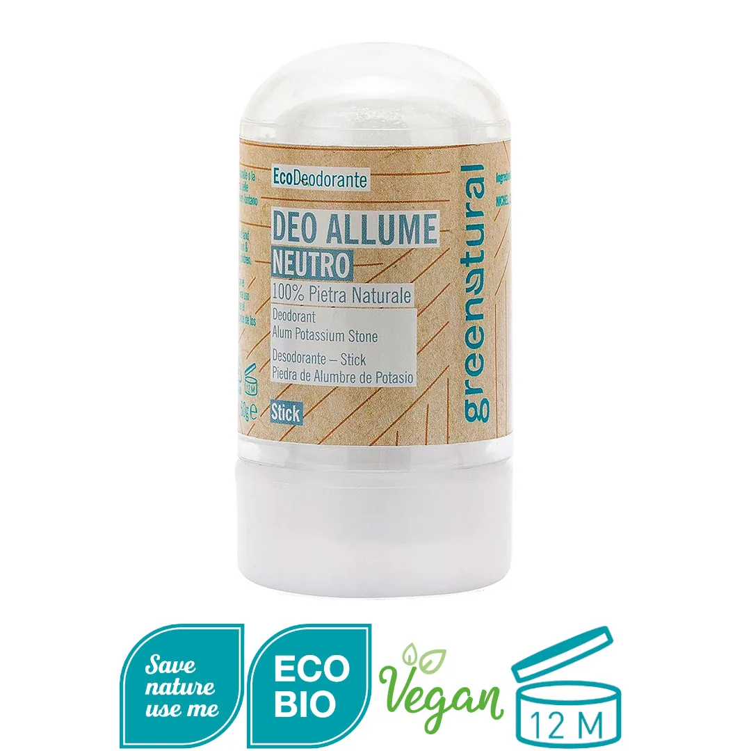 Deo Allume di Potassio Neutro - Deodorante biologico