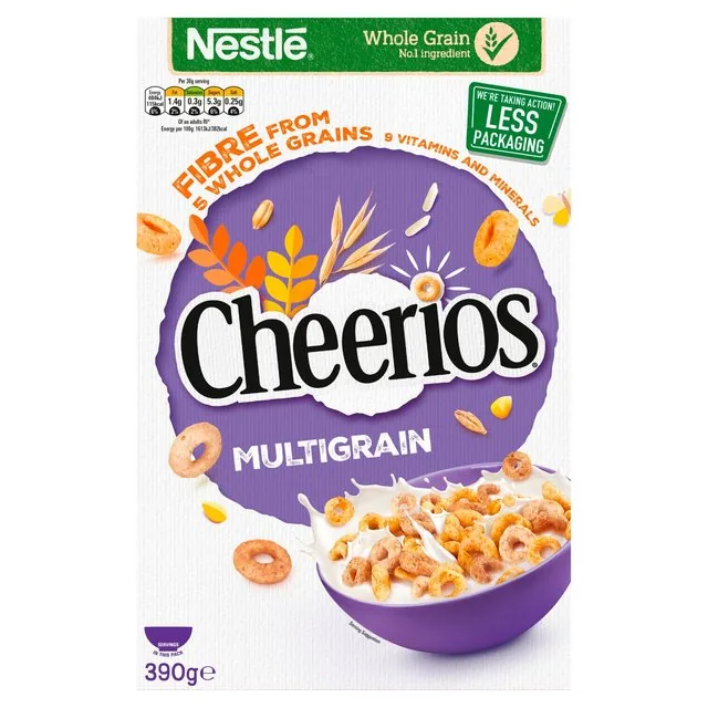 Nestle Cheerios Multigrain Cereal 390g