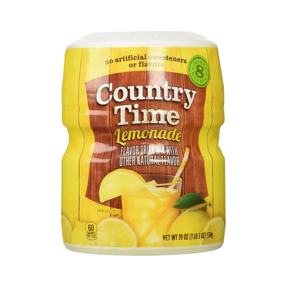 Country Time Lemonade, préparation en poudre pour boissons au citron de 538g