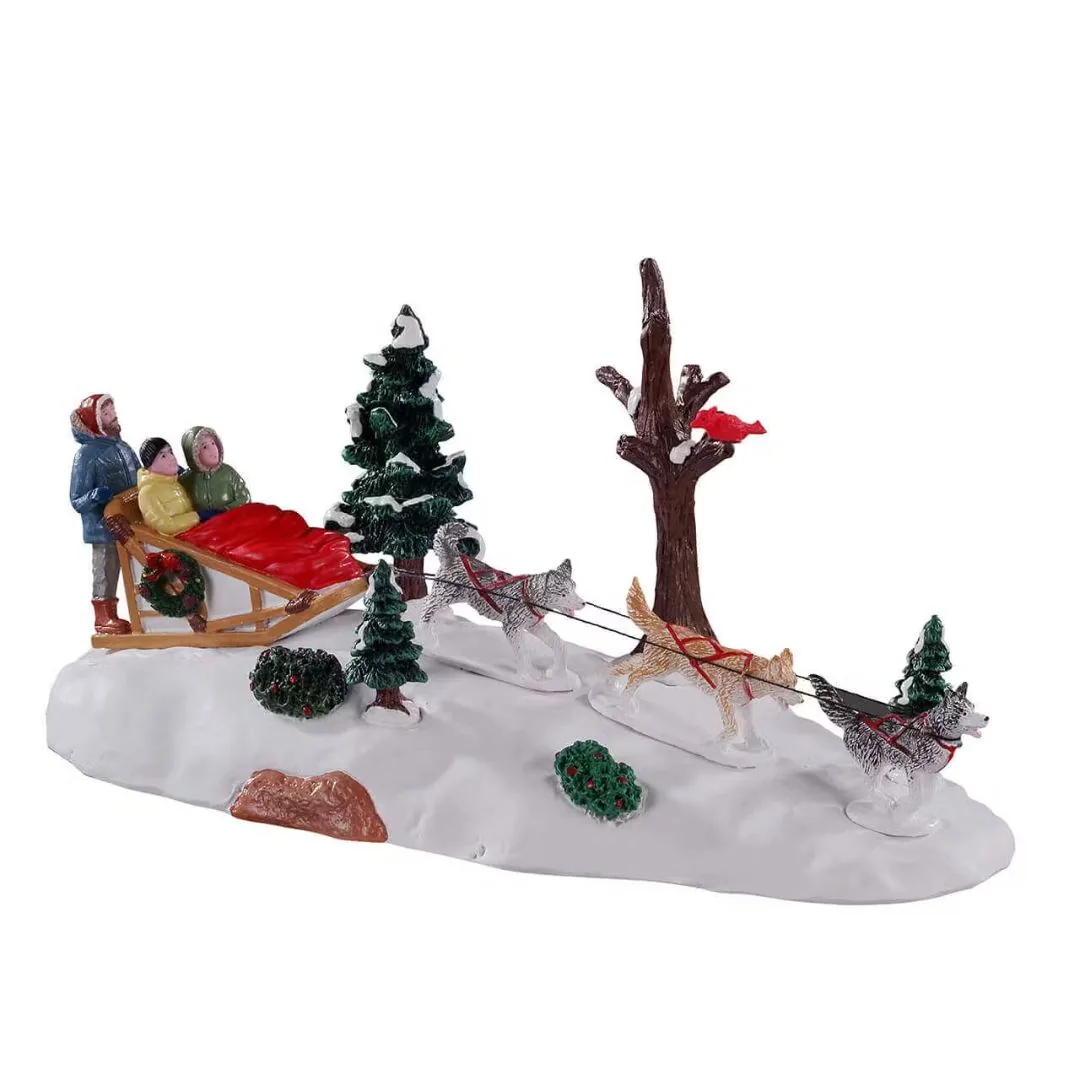 Dog Sledding Afternoon (cod. 13557) - Accessorio da tavolo Lemax
