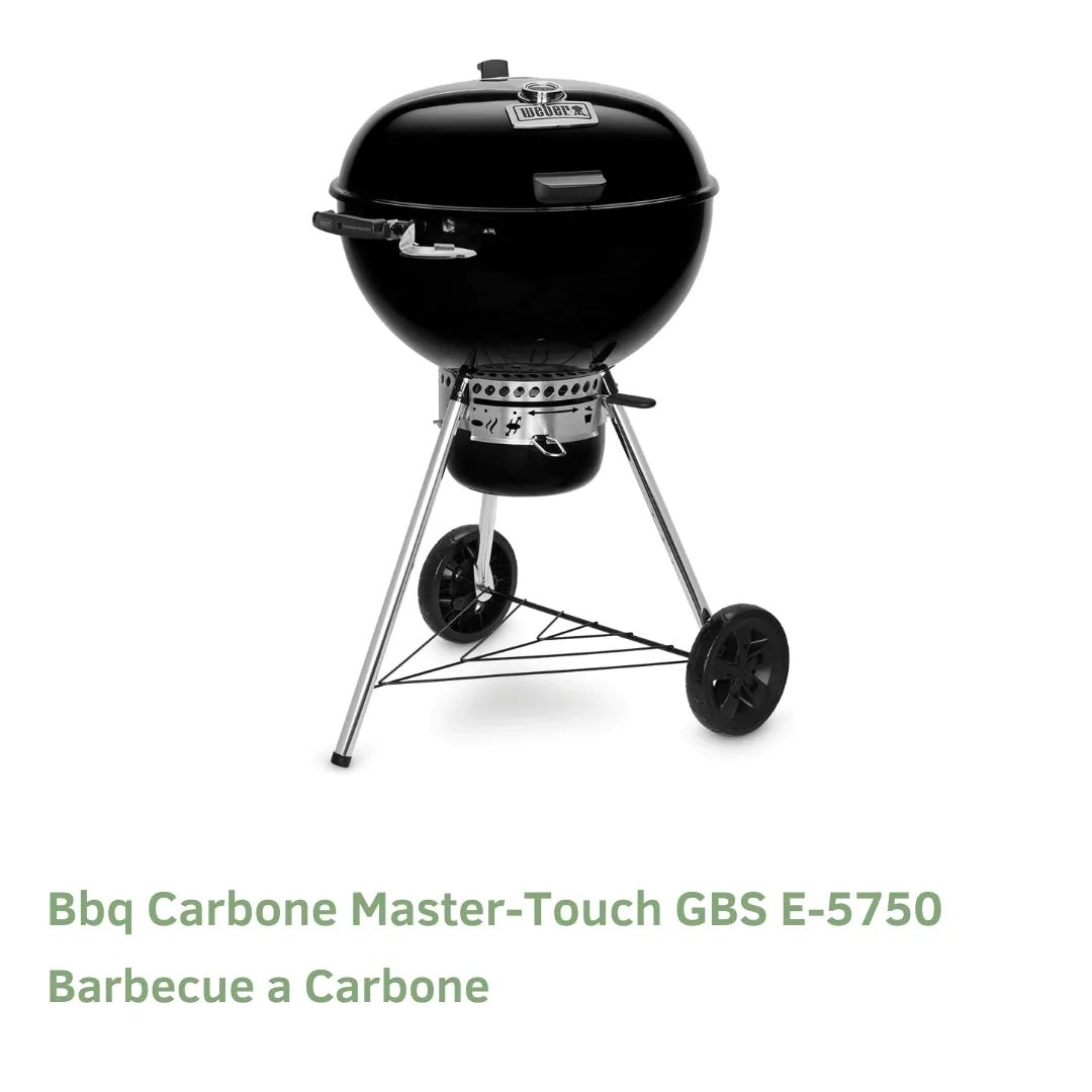 Barbecue a Carbone Weber Master Touch Premium SE E-5775 nero
