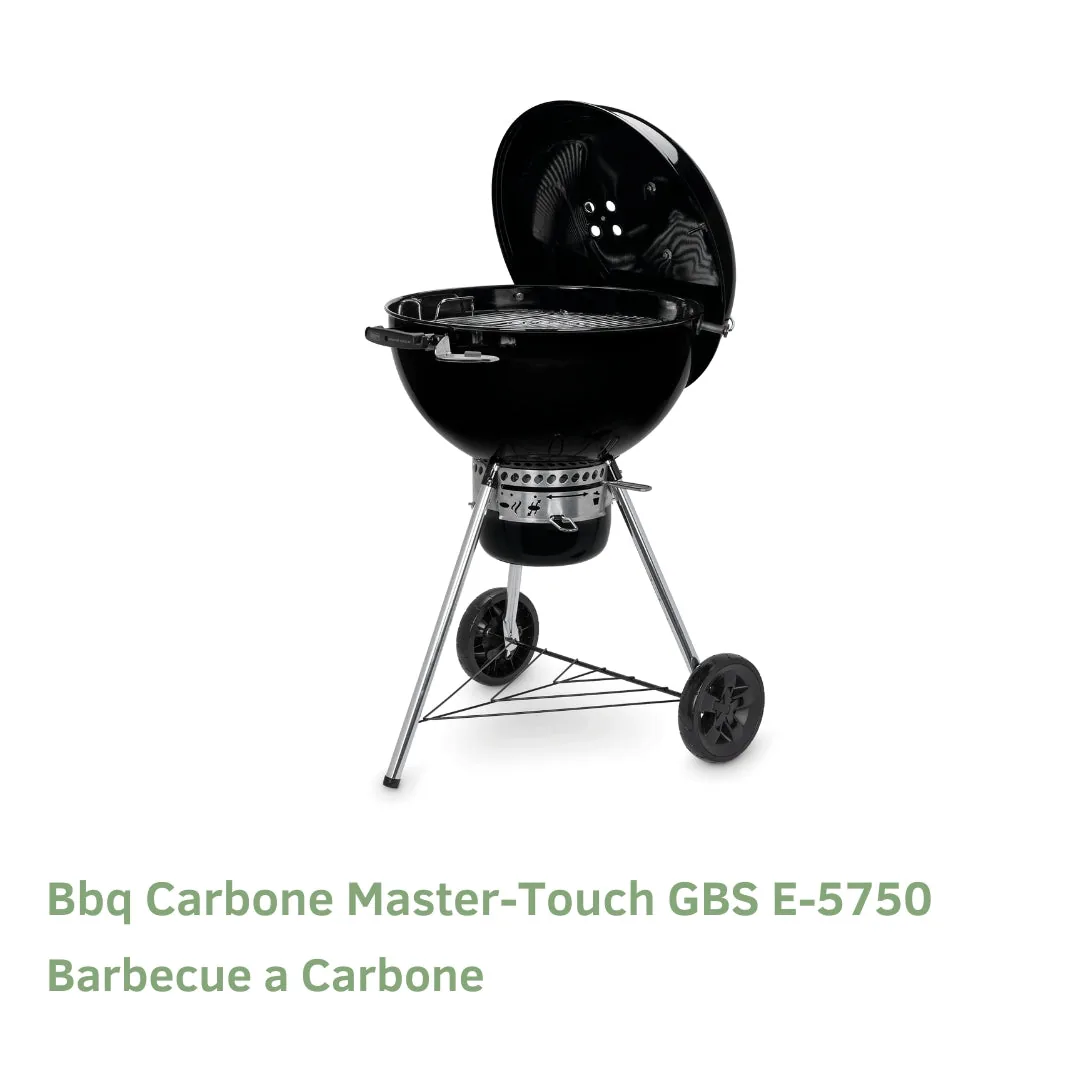 Bbq Carbone Master-Touch GBS E-5750 Nero Weber