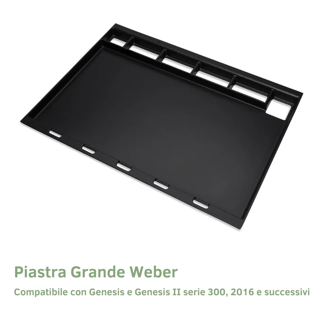 Piastra Grande Weber per Genesis serie 300