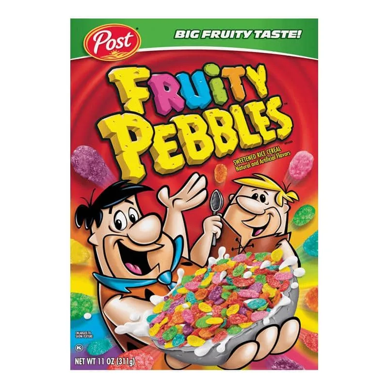 Fruity Pebbles, céréales aux fruits de 311g