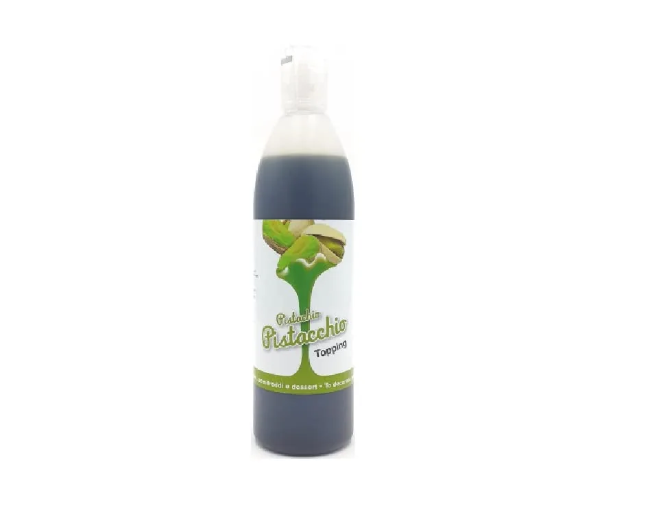 Halta Topping Pistacchio Lot De 3 Sauces Pistache Pour Desserts – Gâteau – Crème Glacée 650 G