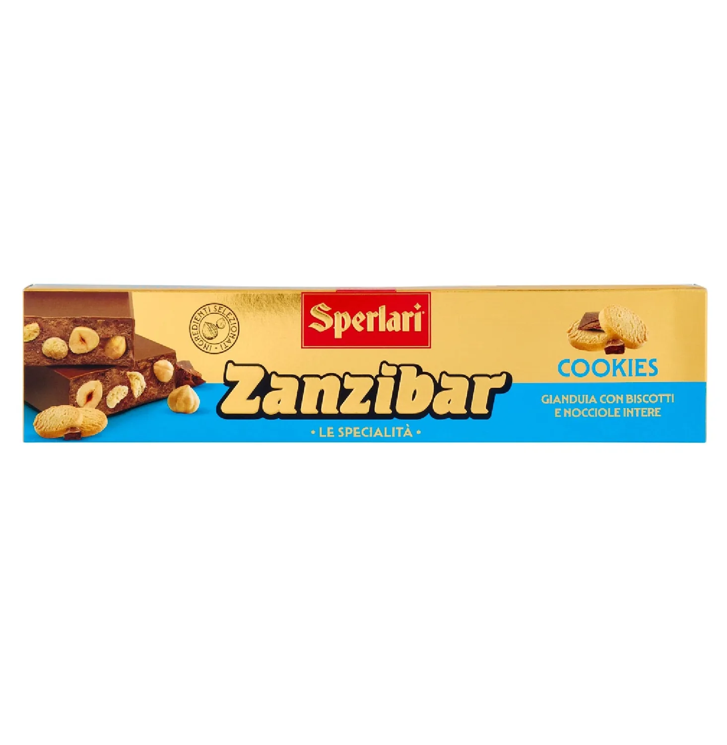 3x Sperlari Torrone Zanzibar Cookies - 200g