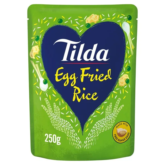 Tilda Microwave Egg Fried Rice 250g