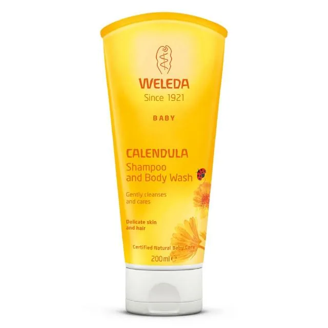 Weleda Baby Natural Calendula Shampoo & Body Wash 200ml