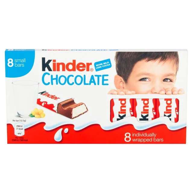 Kinder Chocolate Mini Bars 100g