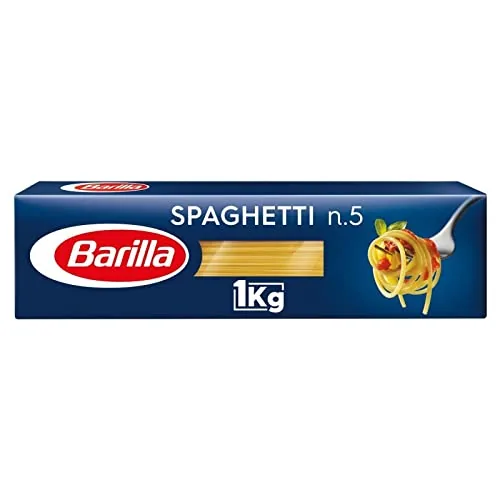 Barilla - Spaghetti N°5 1kg - Lot De 4