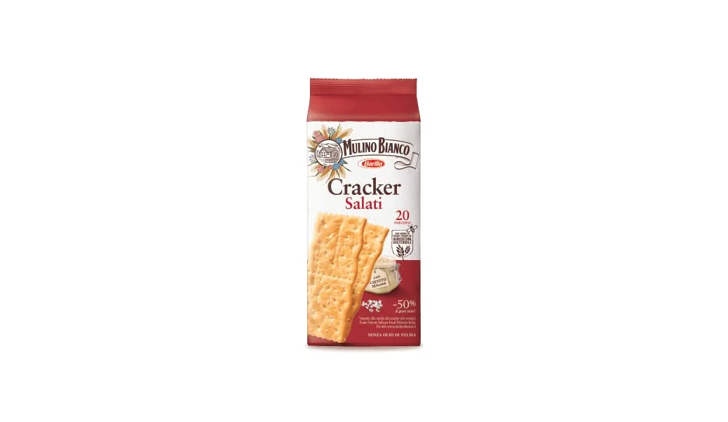 Mulino Bianco Sfoglia Di Grano Crackers Salati Gr.500 (1000035250)