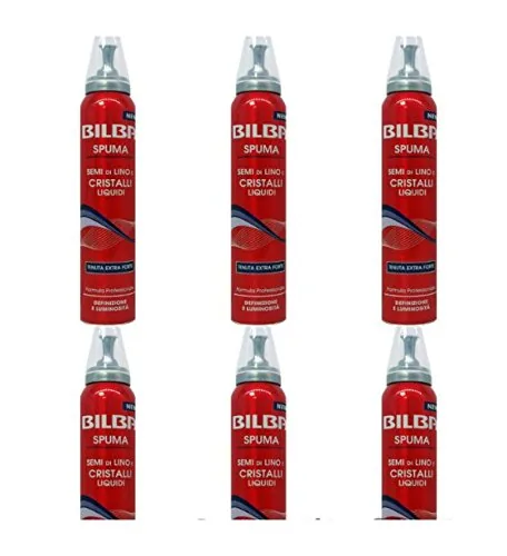 Lot De 6 Éponges Pour Cheveux Biba Très Forte Graines De Lin Et Cristaux Liquides.