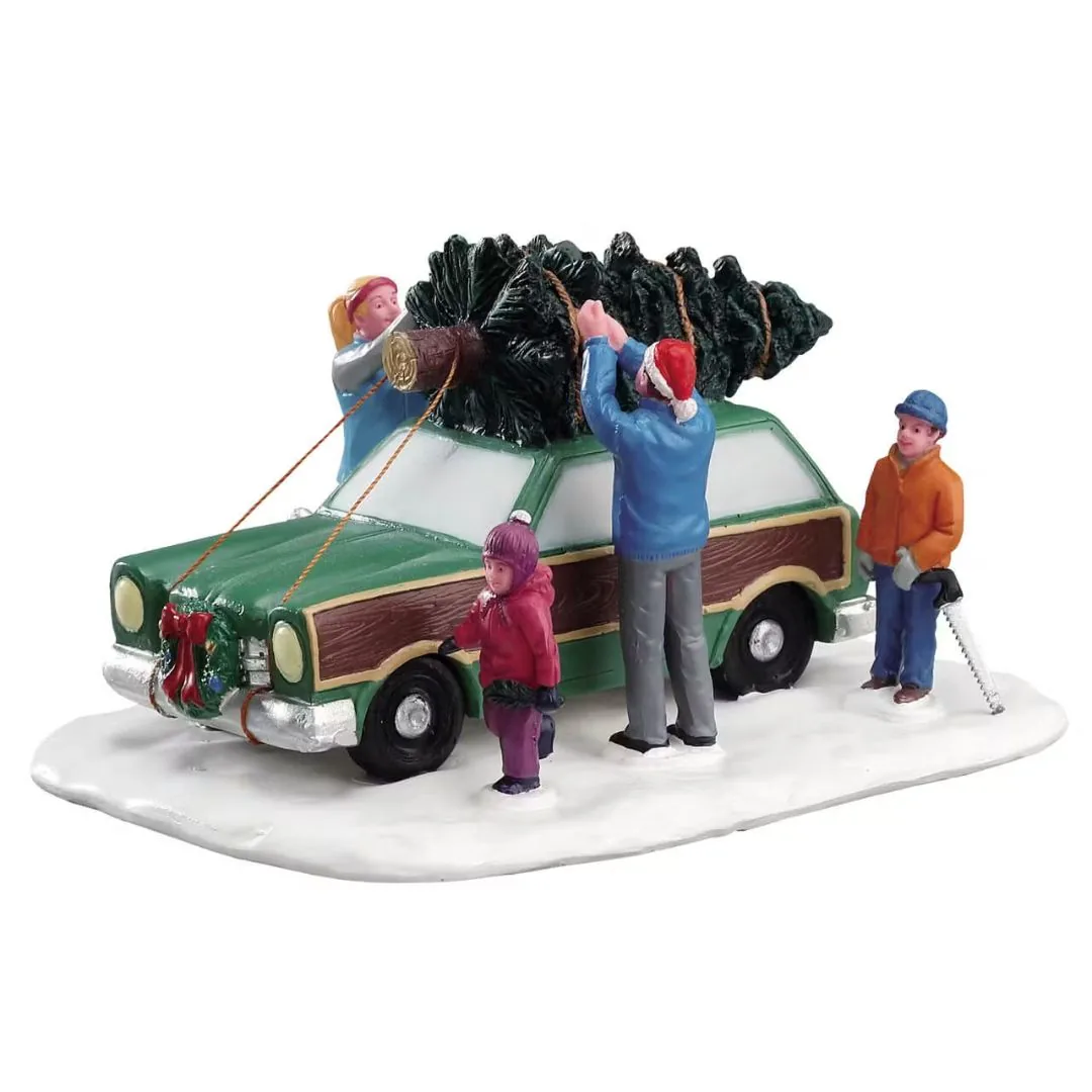 Christmas Tree Transport (cod. 43081) - Accessorio da tavolo Lemax