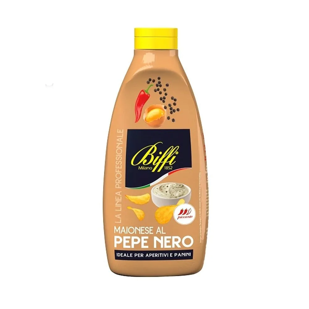 Sauce Au Poivre Noir - Street Food 800 Ml - Carton 6 Pièces