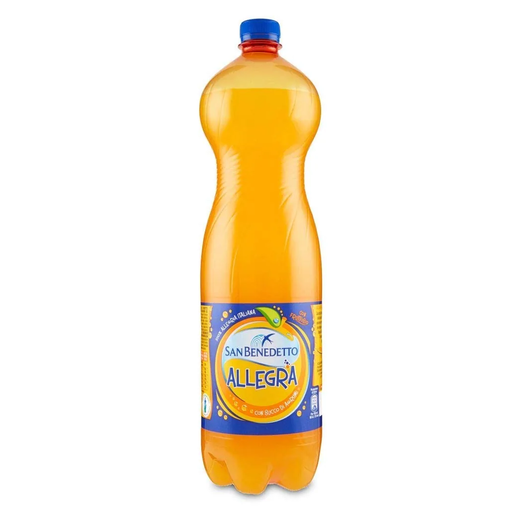 San Benedetto Allegra Aranciata Orange Limonade Pet 1,5 L