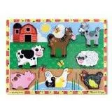 Melissa & Doug Farm Chunky Puzzle