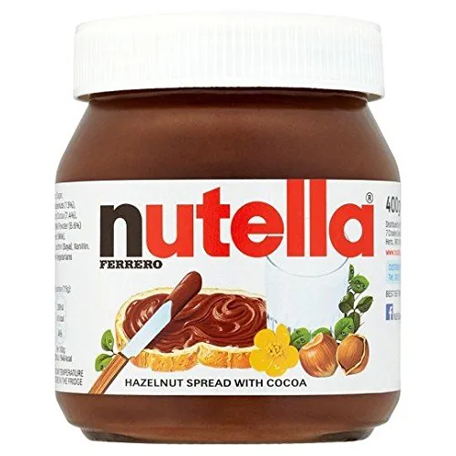 Nutella - Pâte À Tartiner À La Noisette Et Au Cacao - Lot De 2 Pots De 400 G