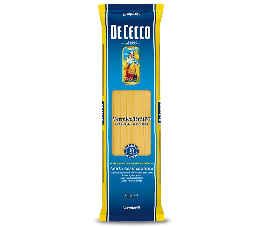De Cecco Ital.Vermicelli Lot De 4 (4 X 500 G)