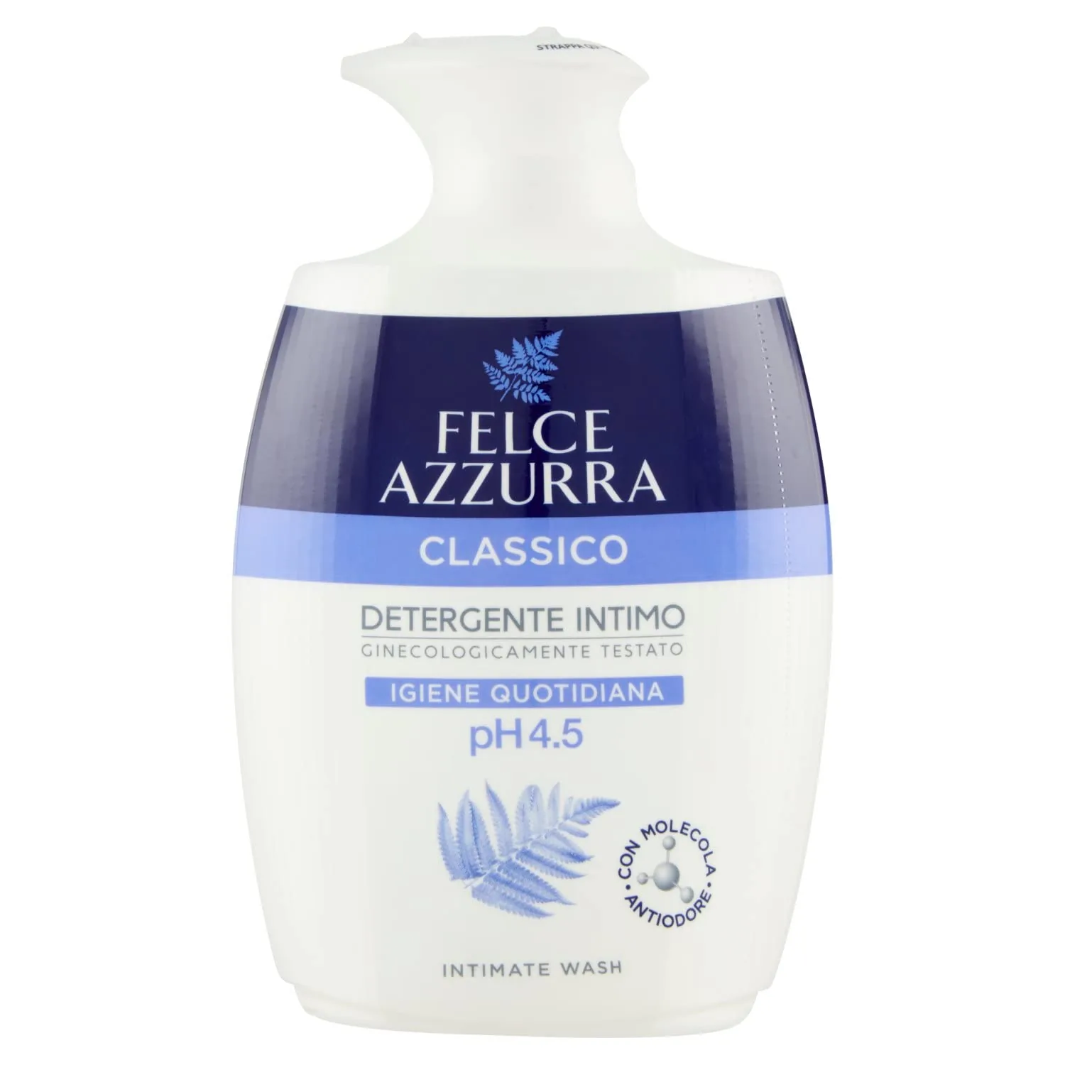 Felce Azzurra - Nettoyant Intimo Classique - Ph 4.5 Hygiène Quotidienne - 250 Ml