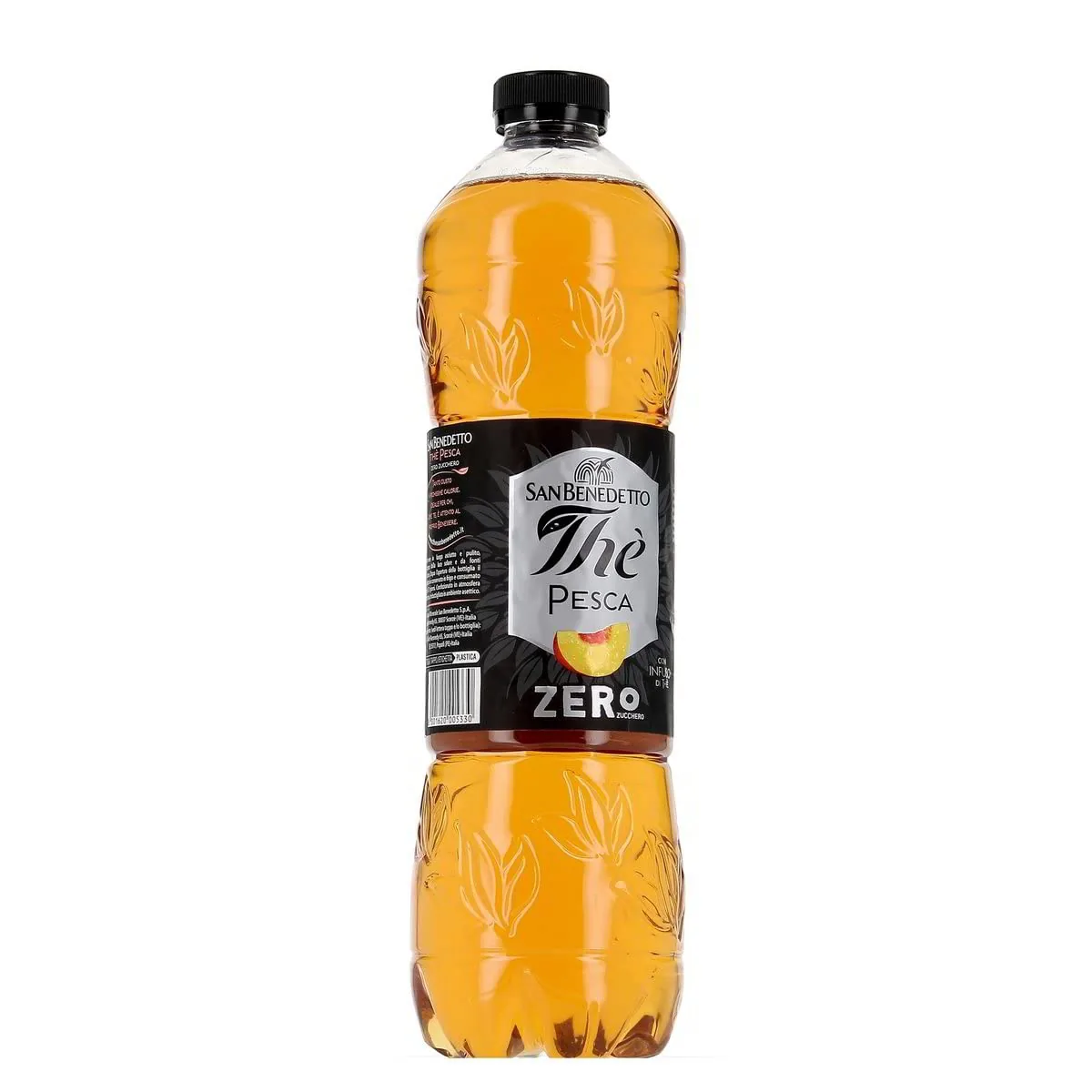 San Benedetto Zero Lot De 12 Thés Glacés En Pet 1,5 L Sans Sucre Thé Rafraîchissant