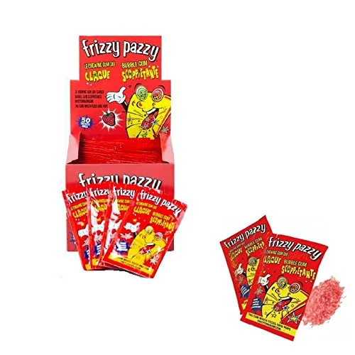 Frizzy Pazzy Fraise Boite De 50 Sachets