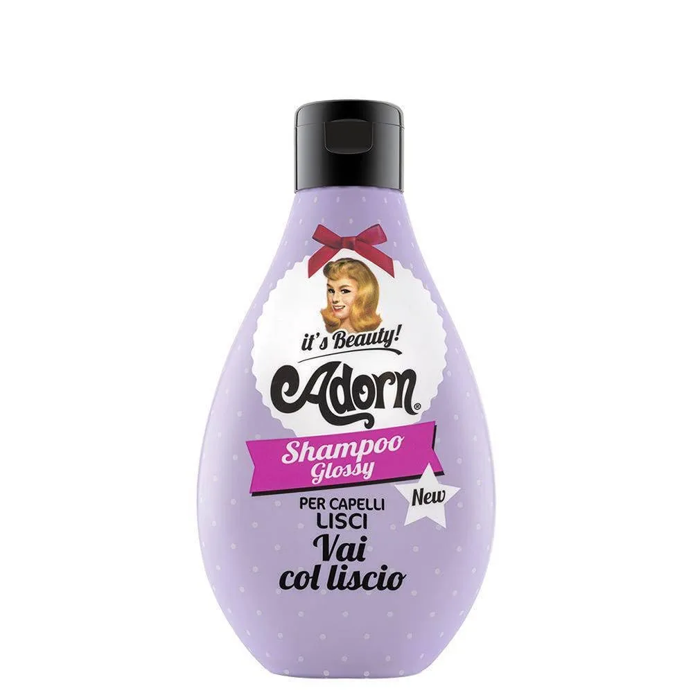 Adorn Shampooing Gloss Pour Cheveux Lisses 1 X 250 Ml Adorn