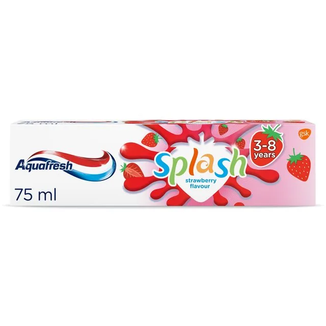 Aquafresh Kids Splash Strawberry Toothpaste 75ml