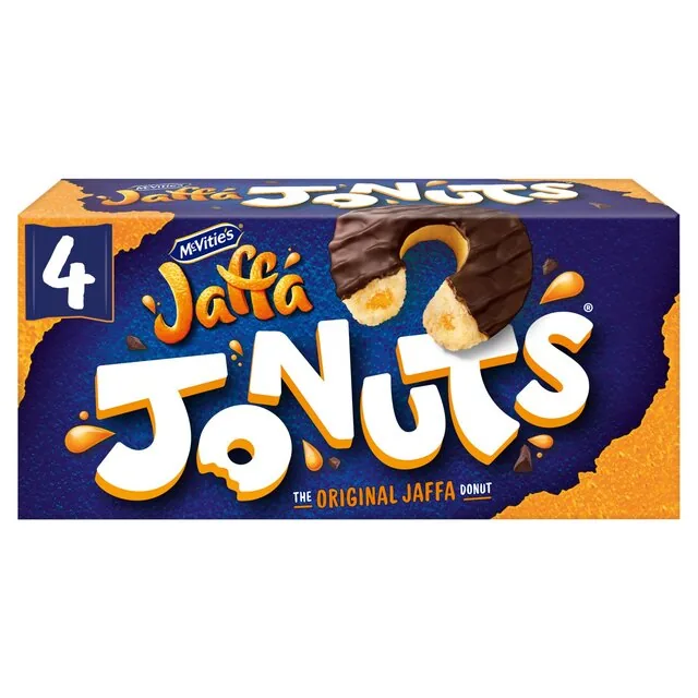 McVitie's Jaffa Jonuts 4 per pack