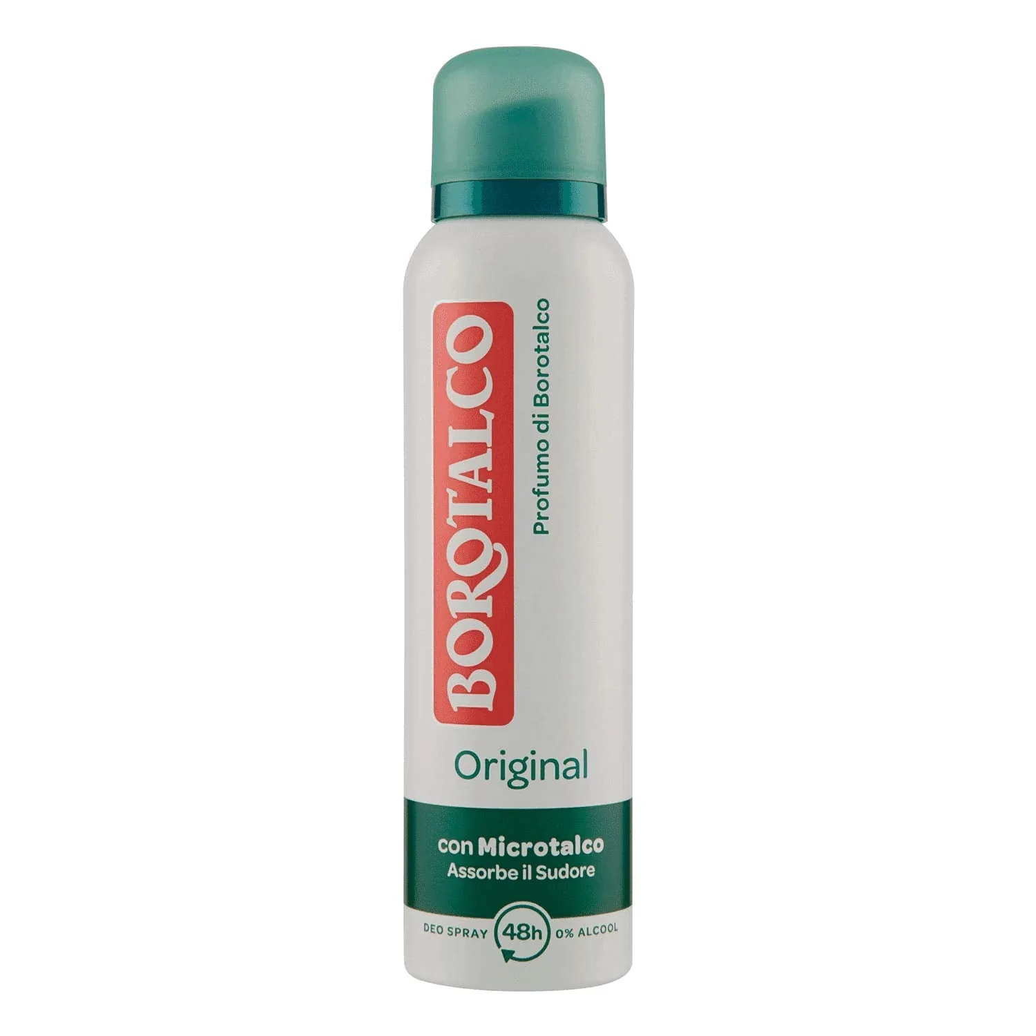 12 X Borotalco Spary 125 Ml Original [Total 1500 Ml]