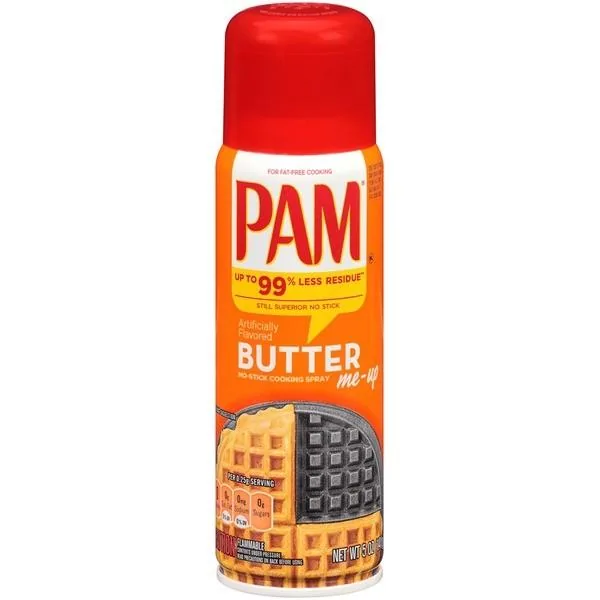Pam Butter Cooking Spray, spray de cuisson au beurre de 141g