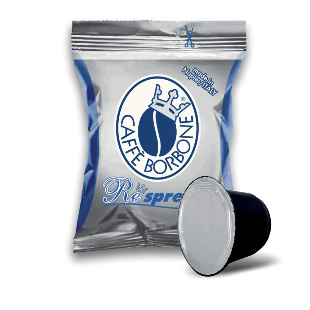 1000 Capsules Borbone Respresso Bleu Compatibles Nespresso
