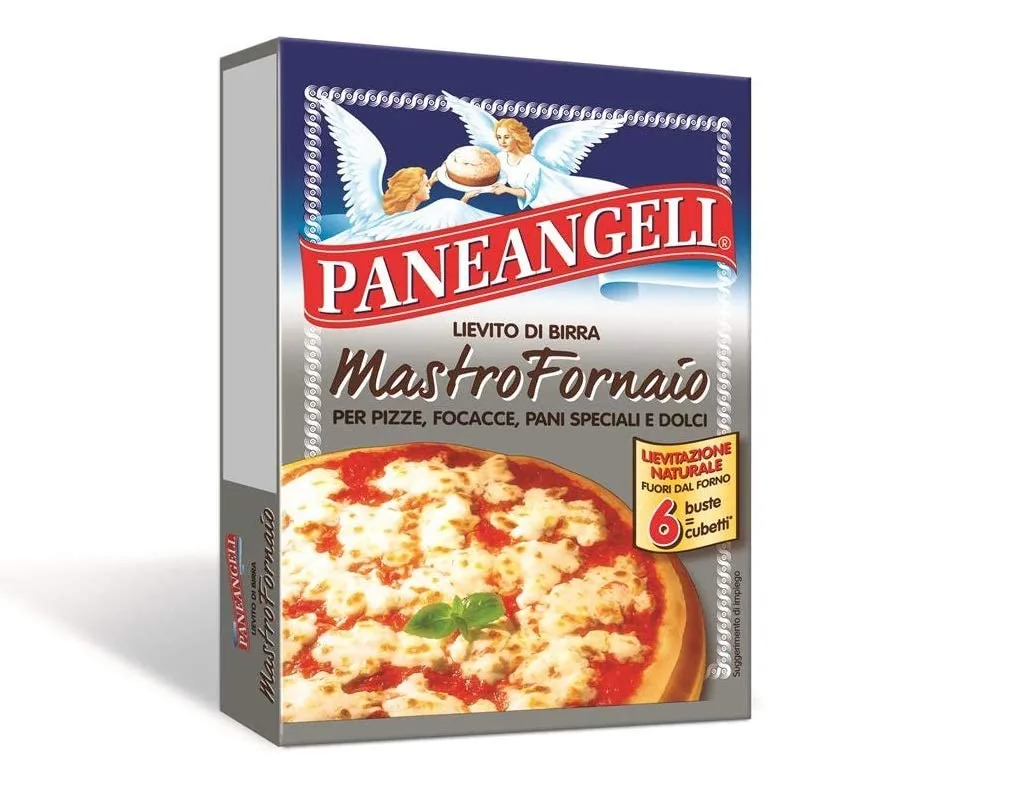 Paneangeli Lievito Di Birra Mastrofornaio Lot De 3 Levures De Brassage Sucrées Et Salées 6 Sachets De 7 G (42 G) Levure Déshydratée 100 % Produit Italien