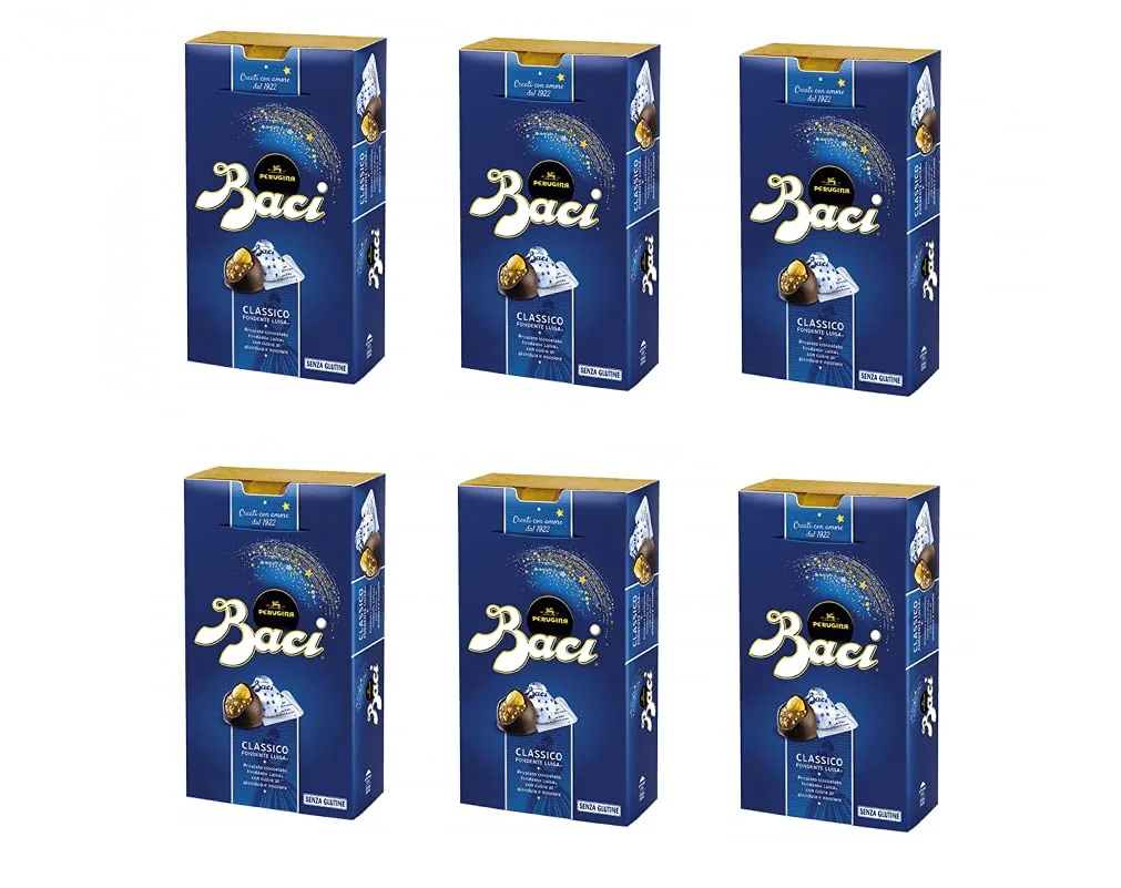 Baci Chocolate | Baci Perugina | Pérugina, Baci 200 G | Chocolat Italien | Poids Total De 200 G