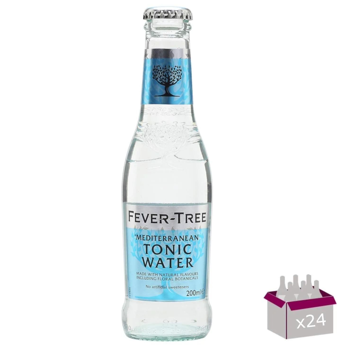 Fever Tree – Méditerranean Tonic – Mixer 24x20cl