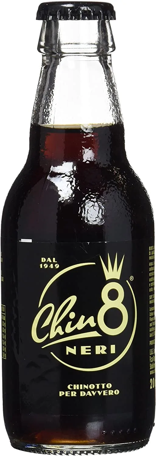 Carton 24 Chin8 Neri Chinotto Sans Alcool 200ml
