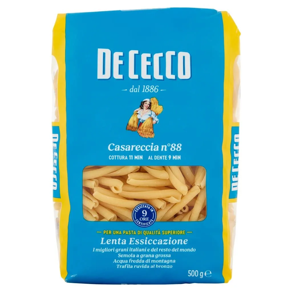 Lot De 20 Pâtes De Cecco 100 % Italien Casareccia N. 88 Nouilles 500 G