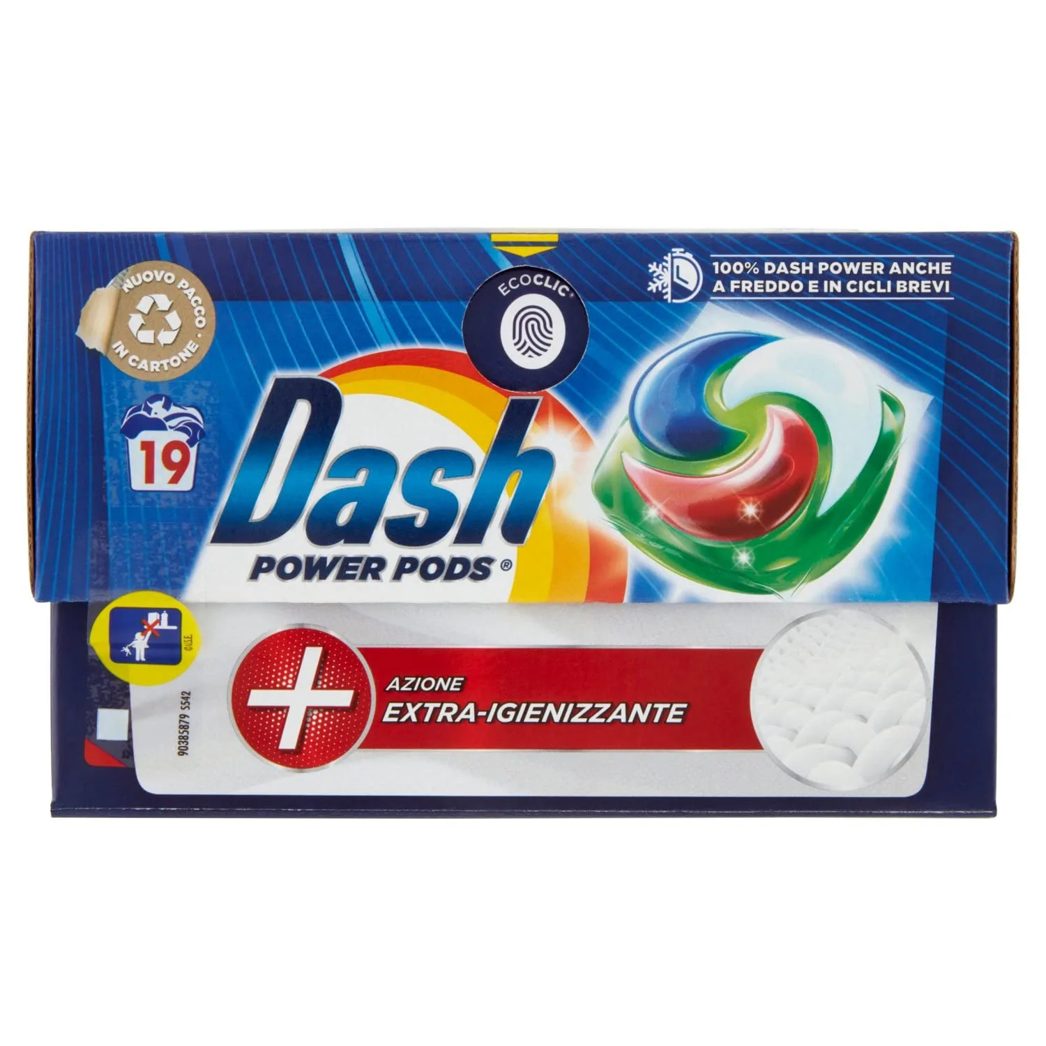Dash Power Pods Lessive Machine À Laver En Capsules, 19 Lavages