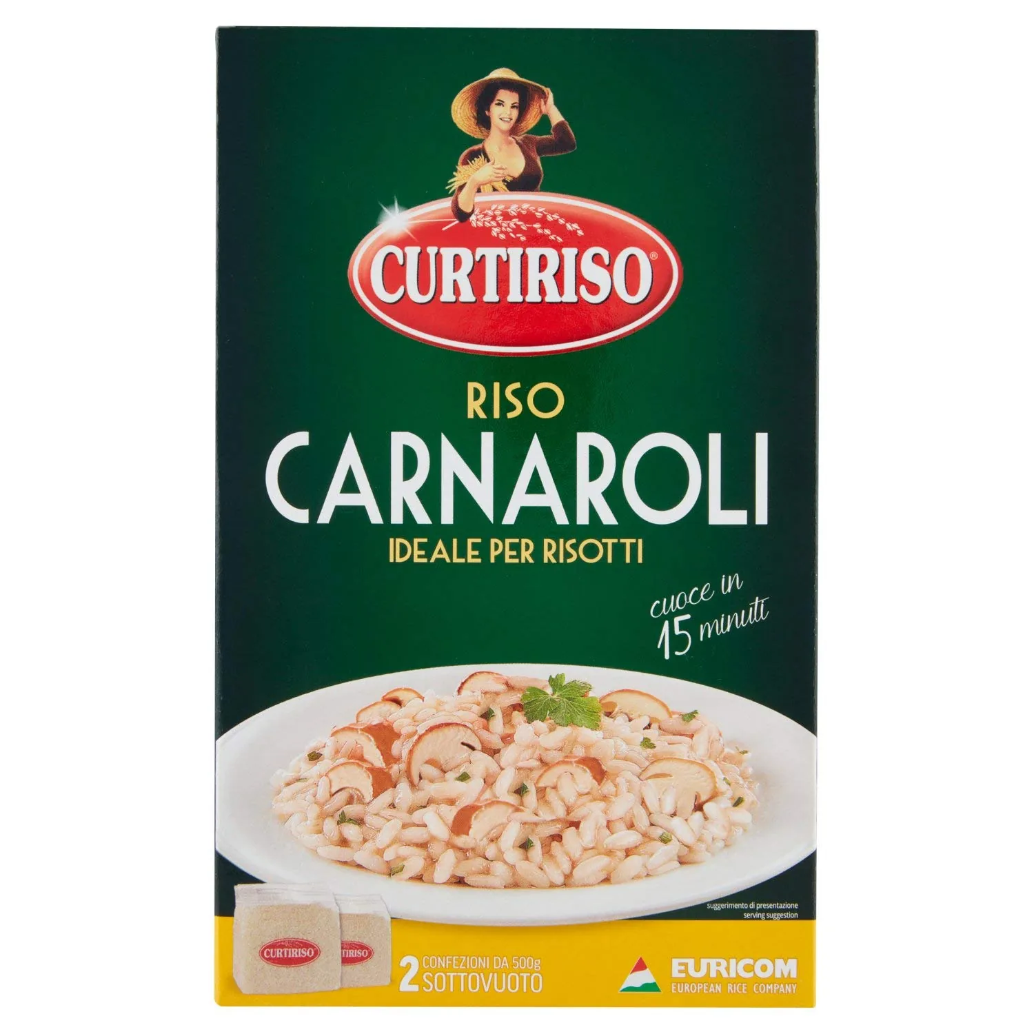 Curtiriso Carnaroli Riz, 2 X 500 G