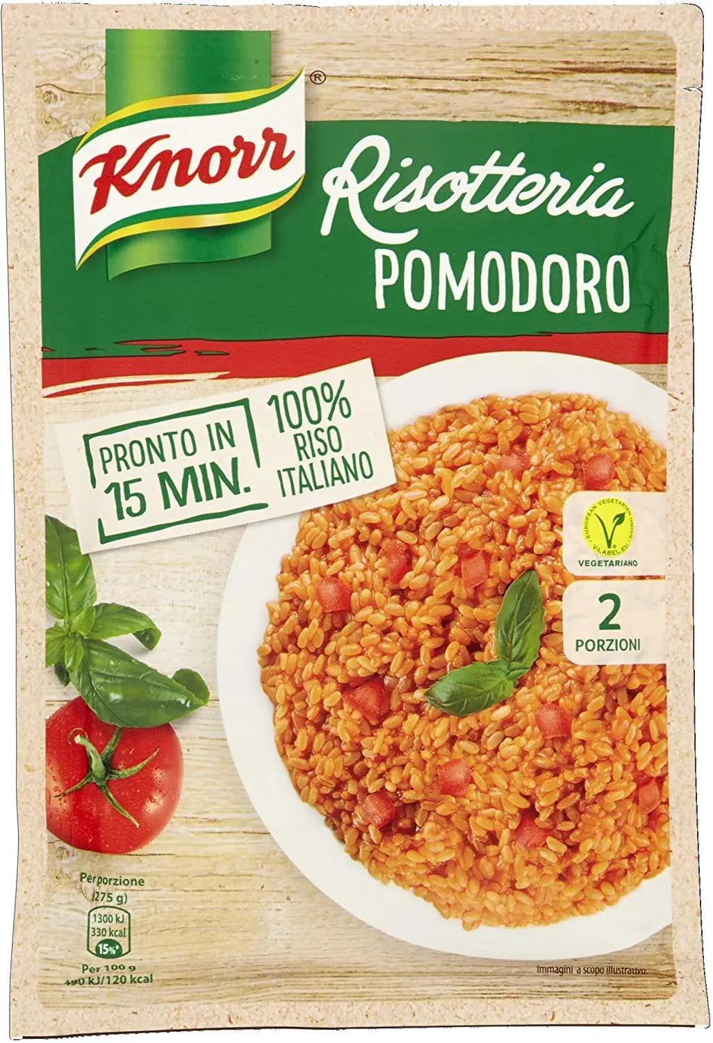 15 X Knorr Risotto Pomodoro Riz Tomate 175 G 100 % Italien Plats Préparés