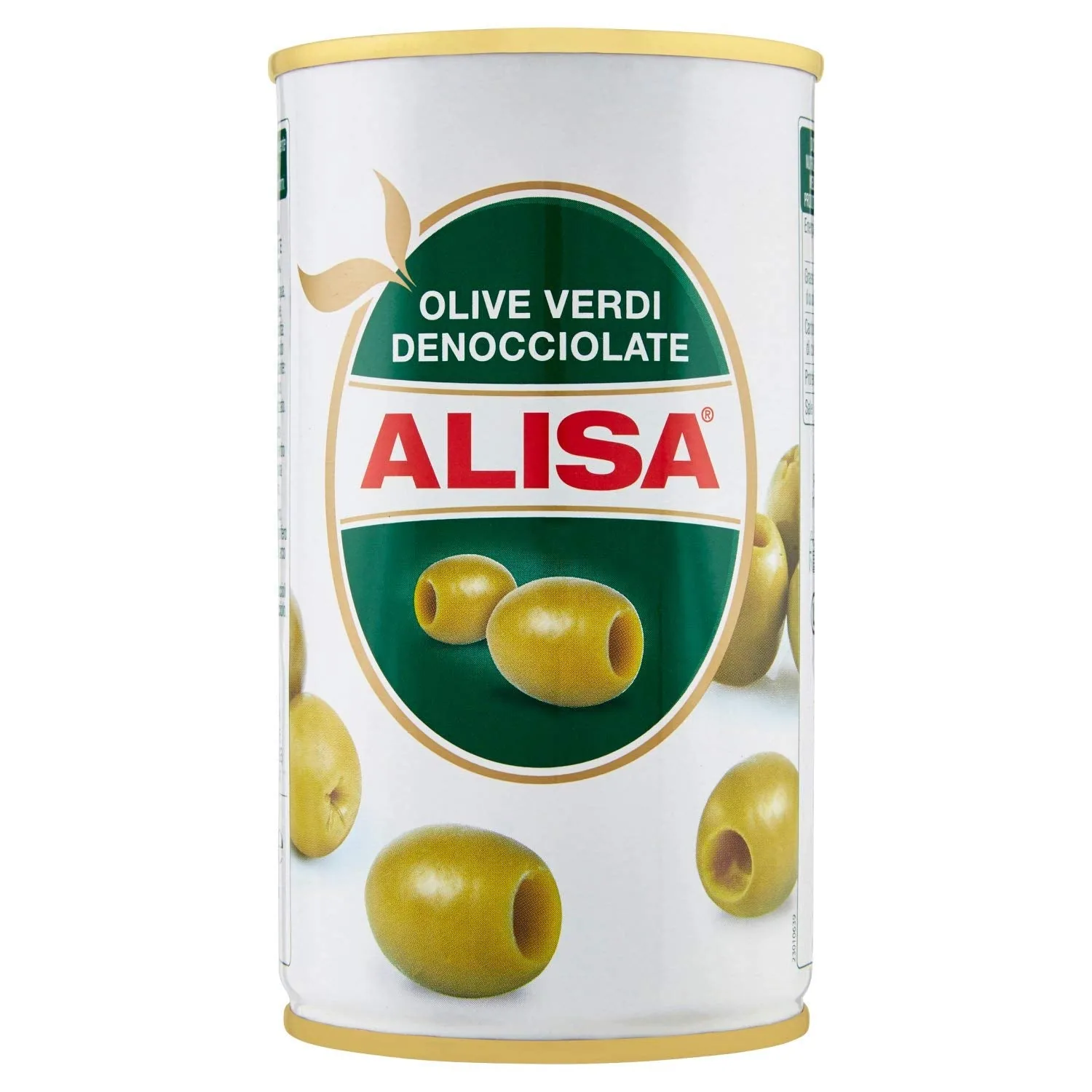 Alisa Olive Verdi Denocciolate Lattina Gr.340 (1000033965)