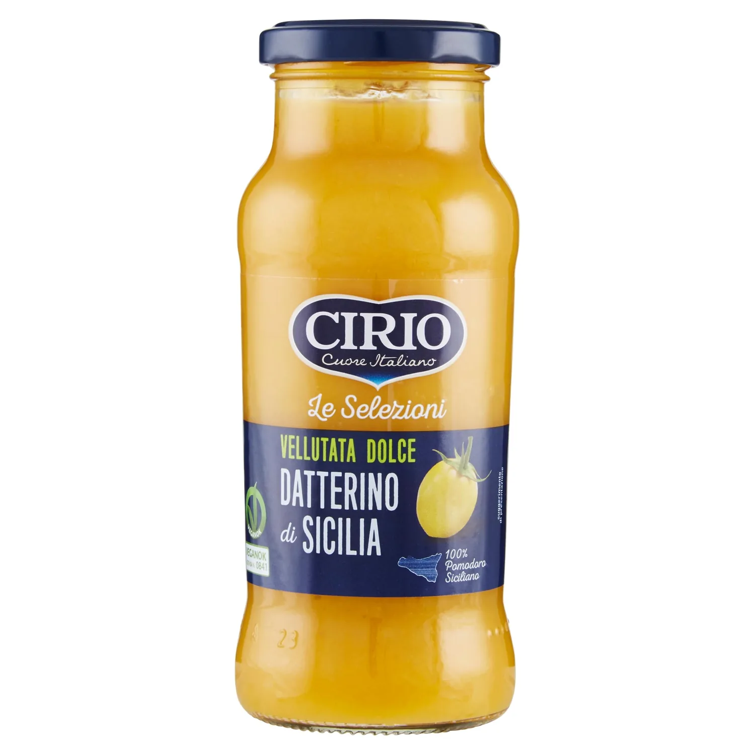 12x Cirio Soupe Jaune De Dattes Siciliennes Bio 350 Gr