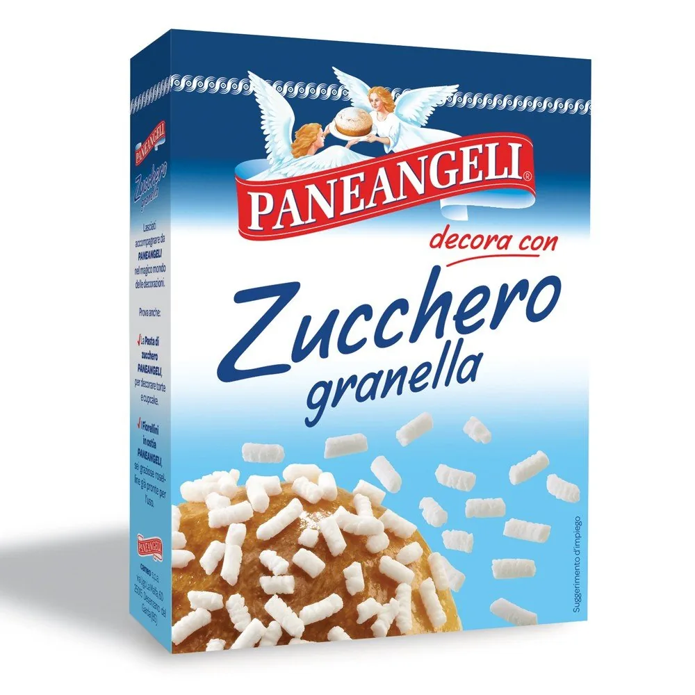 Pane Angeli Zucchero Granella Per Decori Dolci 6 Pezzi Da 125 Grammi