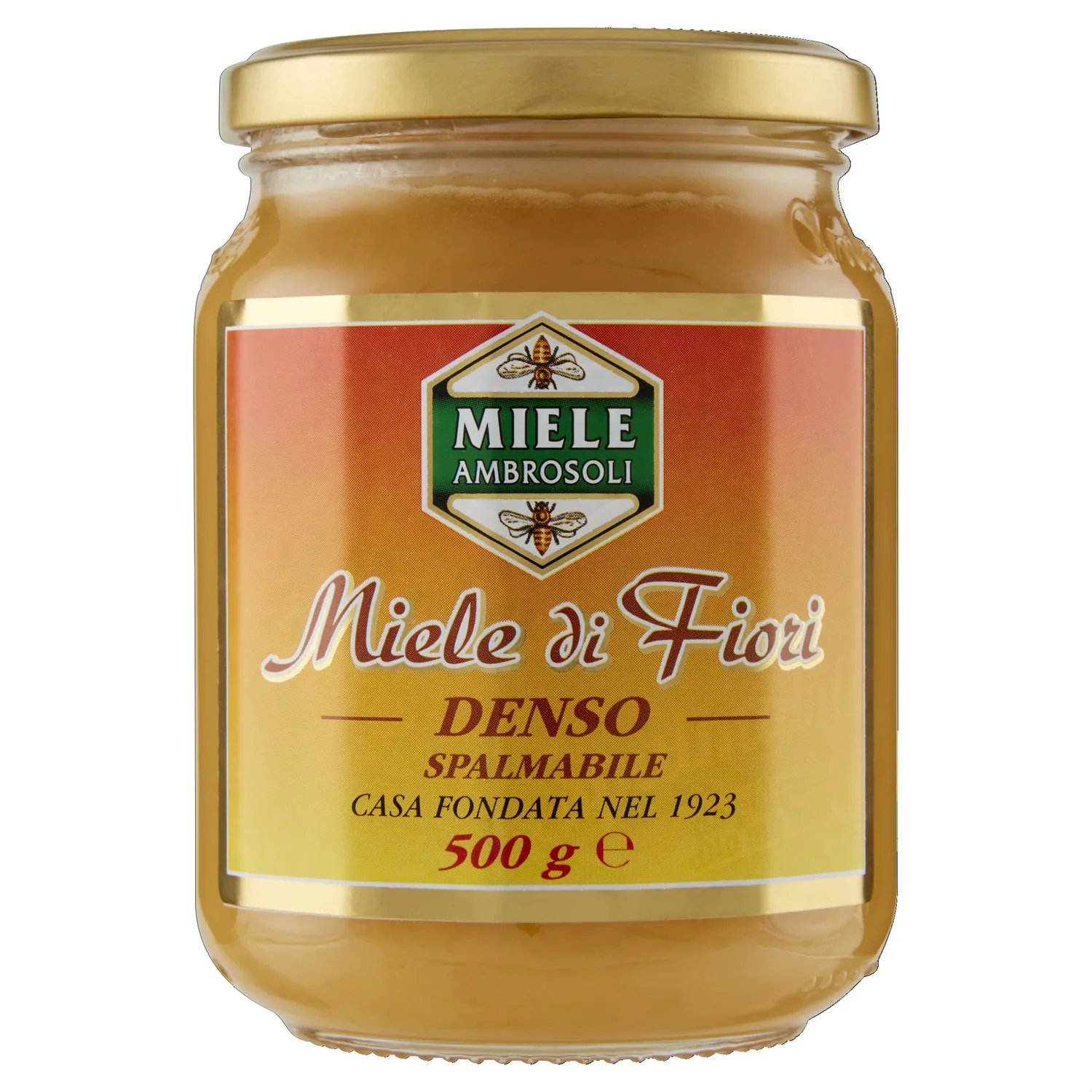 Ambrosoli Miele Di Fiori Denso Spalmabile Miel De Fleur Dense Miel 500 G Verre