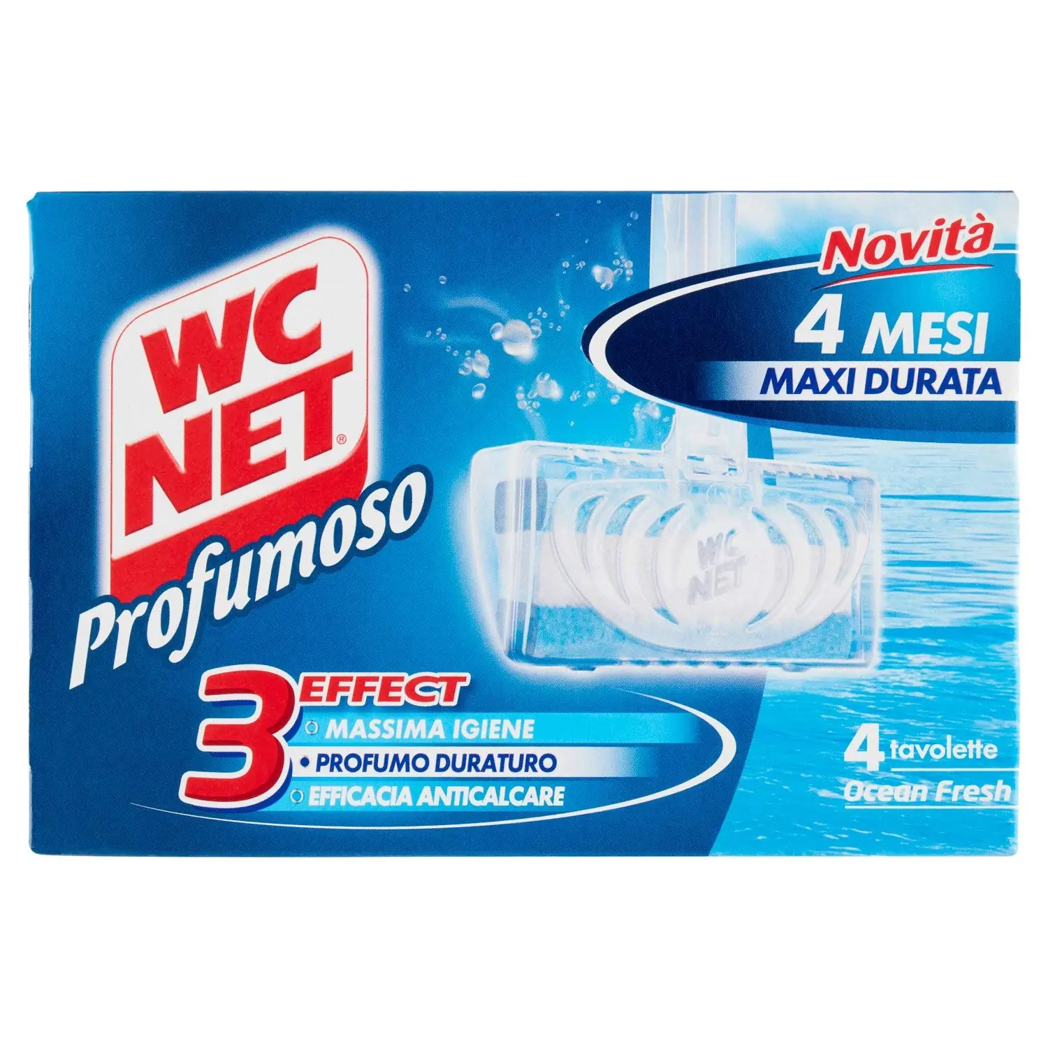 Wc Net 3effect Nettoyant Wc Ocean Fresh 136 G