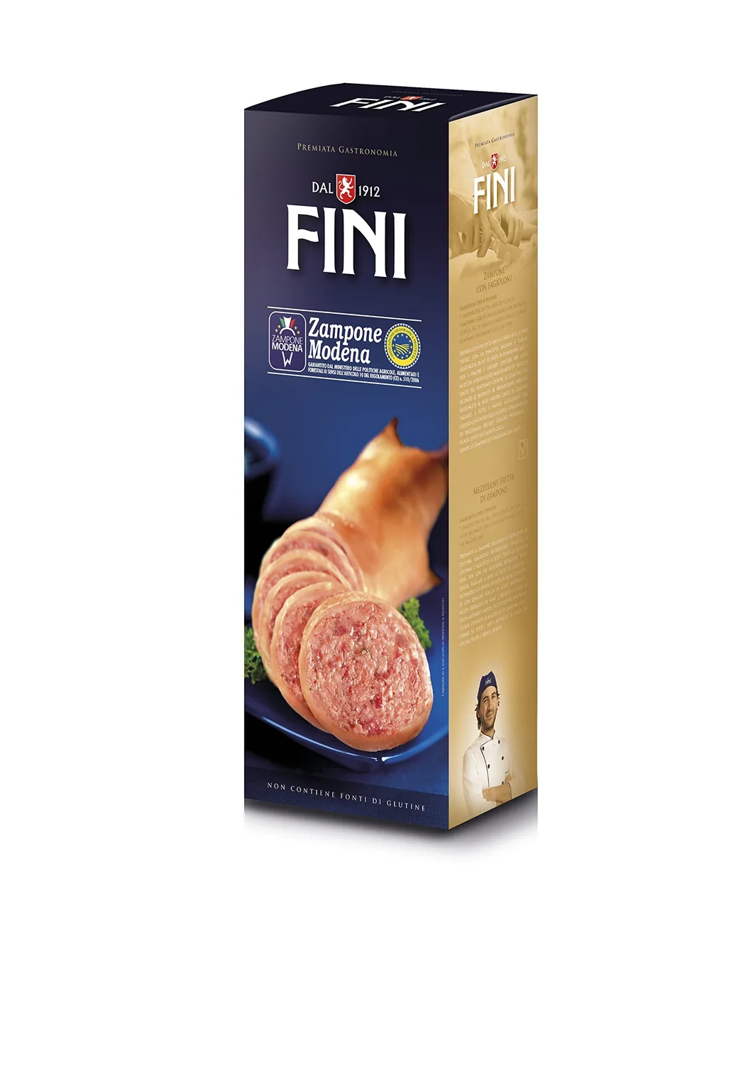 Zampone Fini Modena Igp Precuit 1kg - Produit Artisanal Italien