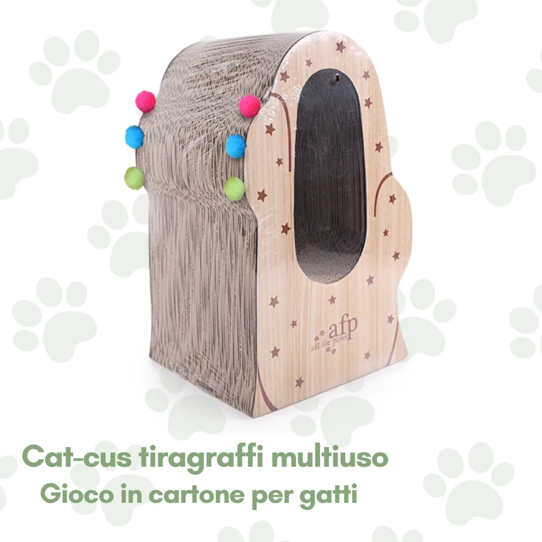 Cat-Cus Tiragraffi Multiuso in Cartone
