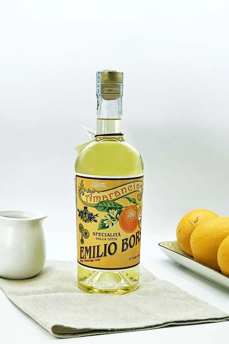 Liquore Amarancia con latte