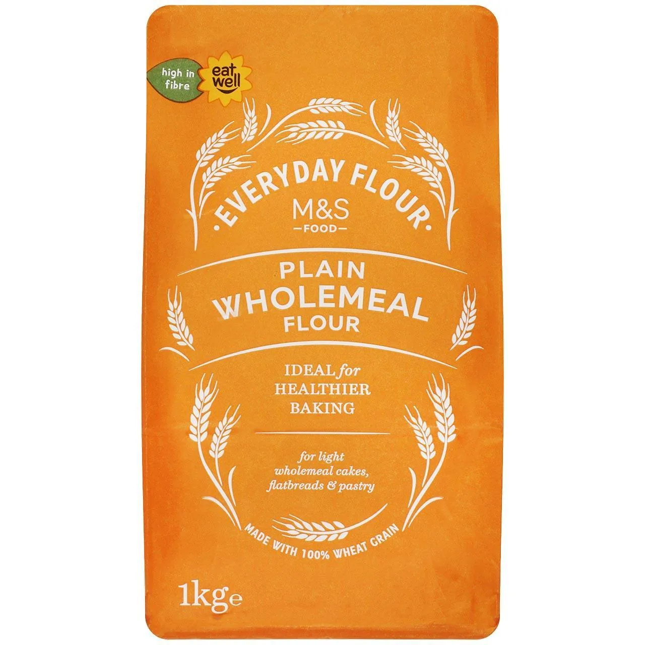 M&S Plain Wholemeal Flour 1kg